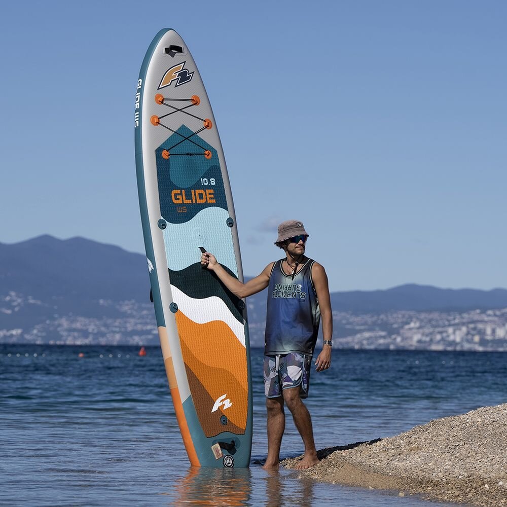 Nafukovací paddleboard F2 Glide WS - 108x32x6 Petrol pan